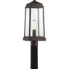 Ravenel 1-Light Western Bronze Outdoor Post Lantern by Quoizel 2 Ravenel 1-Light Western Bronze Outdoor Post Lantern by Quoizel -Quoizel Sales western bronze quoizel post light sets rnl9008wt 64 1000