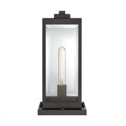 Westover 1-Light Western Bronze Outdoor Post Lantern by Quoizel 14 Westover 1-Light Western Bronze Outdoor Post Lantern by Quoizel -Quoizel Sales western bronze quoizel post light sets wvr9106wt 4f 1000