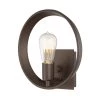 Theater Row 1-Light Western Bronze Wall Sconce by Quoizel