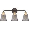 Vault 3-Light Western Bronze Vanity Light by Quoizel -Quoizel Sales western bronze quoizel vanity lighting vlt8603wt 64 1000