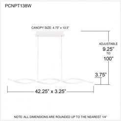 Newport 42.25 in. White Lustre LED Chandelier by Quoizel 18 Newport 42.25 in. White Lustre LED Chandelier by Quoizel -Quoizel Sales white lustre quoizel chandeliers pcnpt138w 76 1000