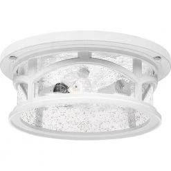 Marblehead 1-Light White Lustre Outdoor Flush Mount by Quoizel 13 Marblehead 1-Light White Lustre Outdoor Flush Mount by Quoizel -Quoizel Sales white lustre quoizel outdoor flush mount lights mbh1613w 4f 1000