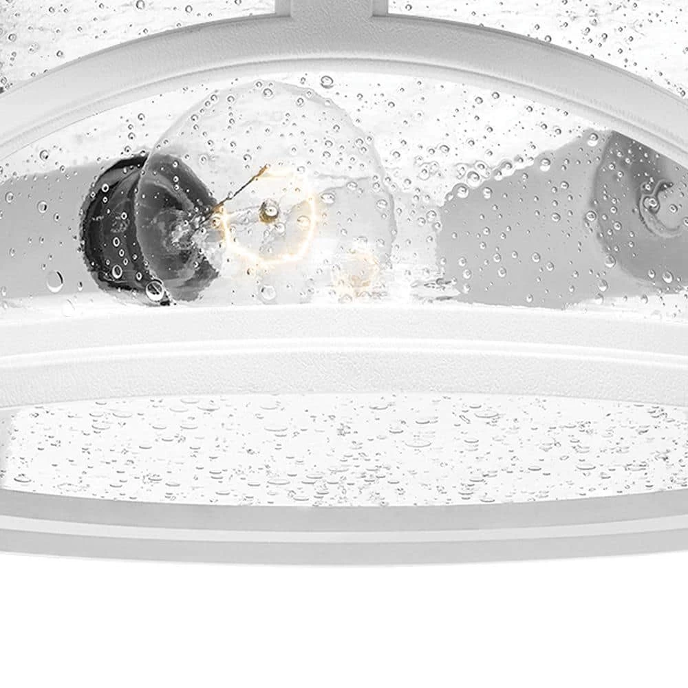 Marblehead 1-Light White Lustre Outdoor Flush Mount by Quoizel 4 Marblehead 1-Light White Lustre Outdoor Flush Mount by Quoizel - Image 2