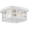 Stonington 1-Light White Lustre Outdoor Flush Mount by Quoizel 1 Stonington 1-Light White Lustre Outdoor Flush Mount by Quoizel -Quoizel Sales white lustre quoizel outdoor flush mount lights snn1612w 64 1000