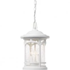 Marblehead 3-Light White Outdoor Pendant Light by Quoizel 11 Marblehead 3-Light White Outdoor Pendant Light by Quoizel -Quoizel Sales white lustre quoizel outdoor pendant lights mbh1911w 4f 1000