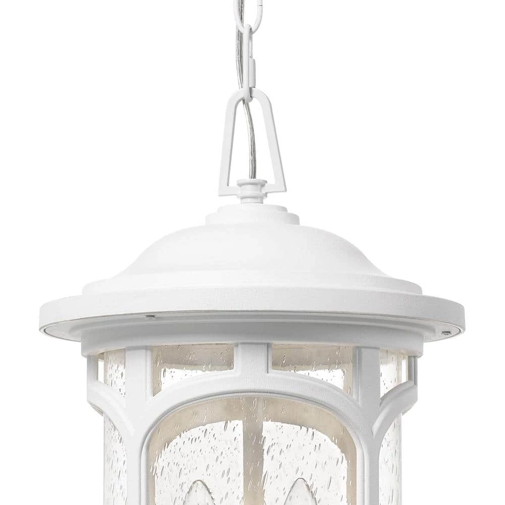 Marblehead 3-Light White Outdoor Pendant Light by Quoizel 4 Marblehead 3-Light White Outdoor Pendant Light by Quoizel - Image 2